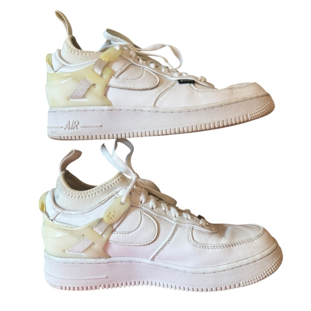 Nike x UNDERCOVER Womens Air Force 1 Shoes Low SP GORE-TEX White Sail Size 7 - Picture 6 of 16
